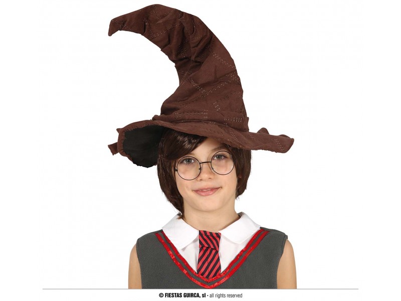CAPPELLO STREGONE MARRONE BIMBI - L'Officina delle feste