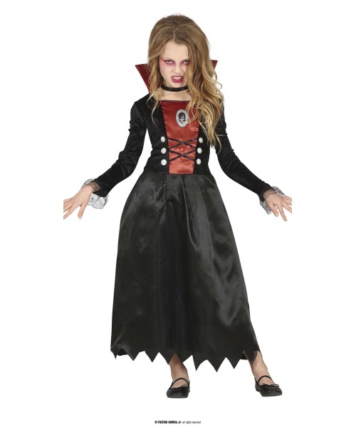 COSTUME VAMPIRA BAMBINA 3-4 ANNI - L'Officina delle feste
