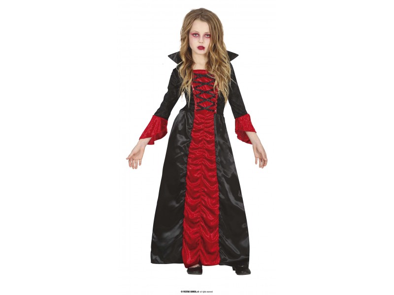 COSTUME VAMPIRA BAMBINA 3-4 ANNI - L'Officina delle feste