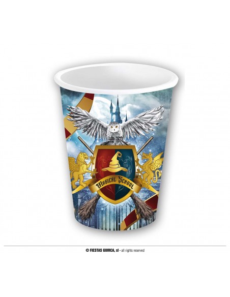 6 BICCHIERI CARTA MAGO 240ML - L'Officina delle feste