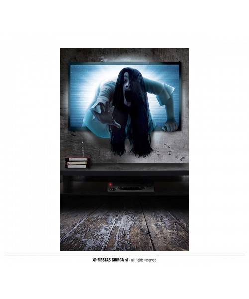 DECORAZIONE ADESIVA A PARETE 70X80CM POSSEDUTA - L'Officina