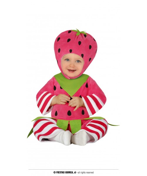 COSTUME BABY FRAGOLA 12-18 MESI - L'Officina delle feste