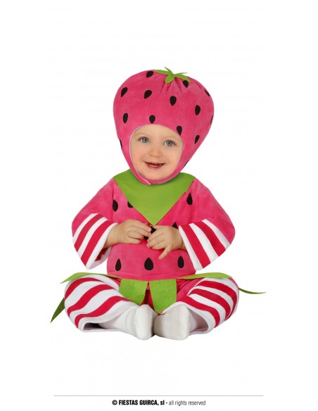 COSTUME BABY FRAGOLA 12-18 MESI - L'Officina delle feste
