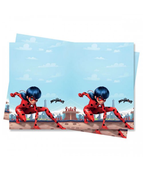 TOVAGLIA PLASTICA LADYBUG MIRACULOUS 120X180CM 1PZ - L'Officina
