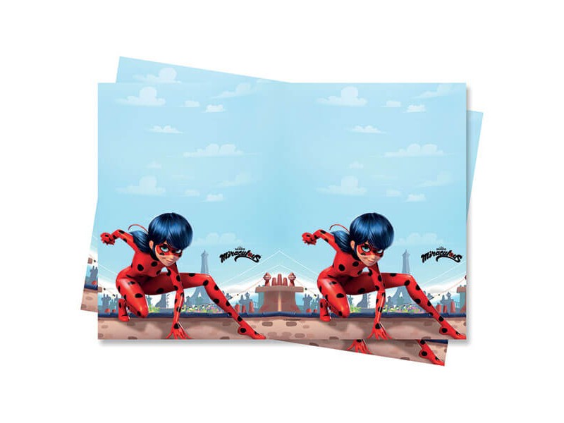 TOVAGLIA PLASTICA LADYBUG MIRACULOUS 120X180CM 1PZ - L'Officina