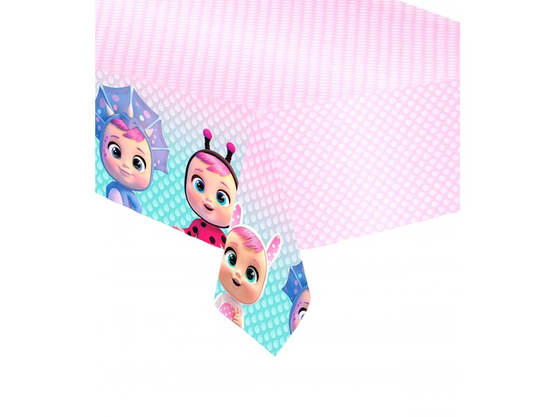 TOVAGLIA PLASTICA CRY BABIES 120X180 1PZ - L'Officina delle