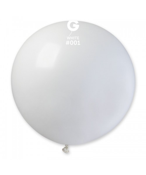 MONGOLFIERA PASTELLO 30''/80CM BIANCO - L'Officina delle feste