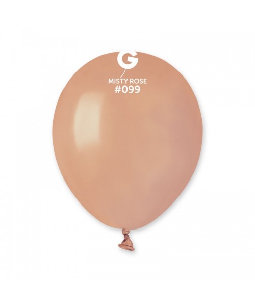 PALLONI LATTICE 5" PZ.100 MISTY ROSE 13CM - L'Officina delle