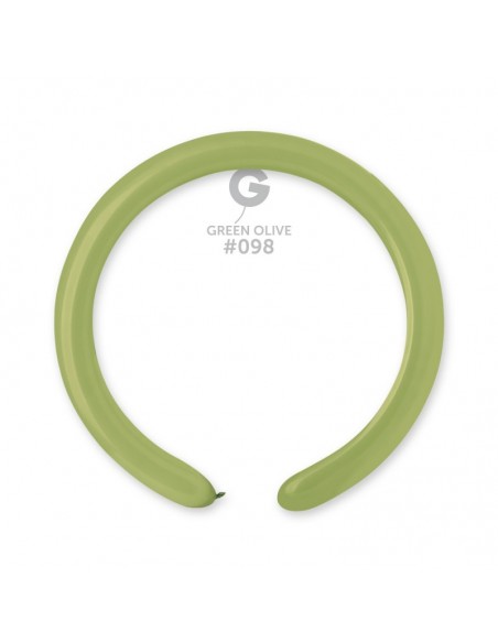 PALLONE LATTICE 260 VERDE OLIVA PZ.100 - L'Officina delle feste