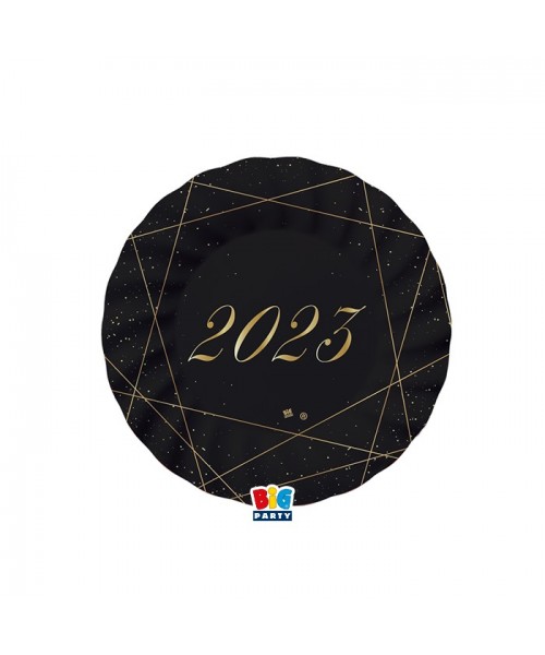 8 PIATTI CARTA 2023 20CM PLASTIC FREE - L'Officina delle feste