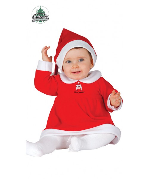 COSTUME MAMMA NATALINA BABY 12-18 MESI - L'Officina delle feste