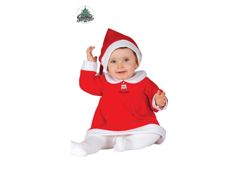 COSTUME MAMMA NATALINA BABY 12-18 MESI - L'Officina delle feste