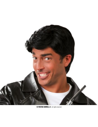 PARRUCCA NERA UOMO - L'Officina delle feste