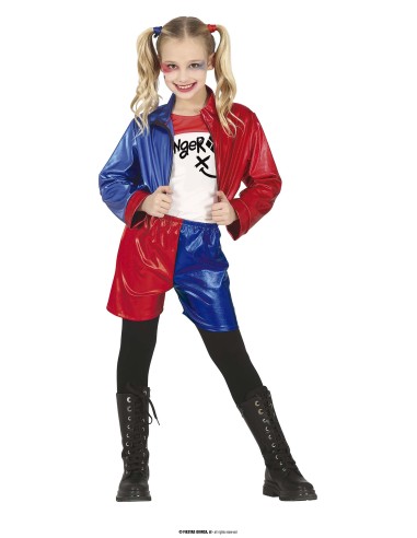COSTUME BIMBA RAGAZZA PERICOLOSA TG. 7-9 ANNI - L'Officina