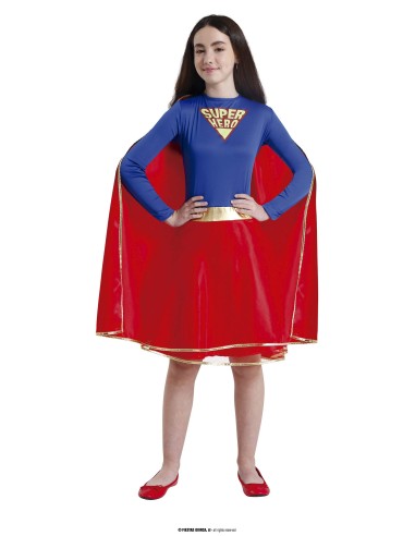 COSTUME RAGAZZA SUPER EROINA TG. 14-16 ANNI - L'Officina delle