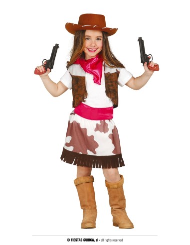 COSTUME RODEO COWGIRL BAMBINA TG. 5-6 - L'Officina delle feste