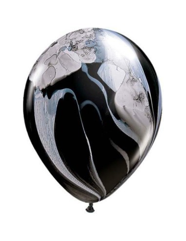 11RND ST SUPERAGATE B/WHITE 25PZ - L'Officina delle feste