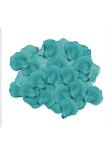 144 PETALI ACQUA MARINA POLIESTERE - L'Officina delle feste