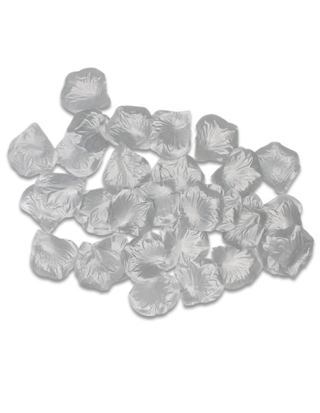 144 PETALI ARGENTO METAL POLIESTERE - L'Officina delle feste