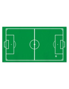 16 TOVAGLIOLI 40X33CM CAMPO DA CALCIO - L'Officina delle feste 2