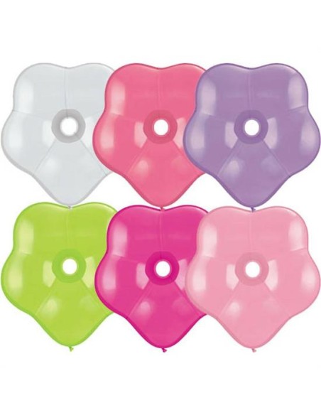 16''GEO BLOSSOM FLOWER ASSORTITI 50PZ - L'Officina delle feste