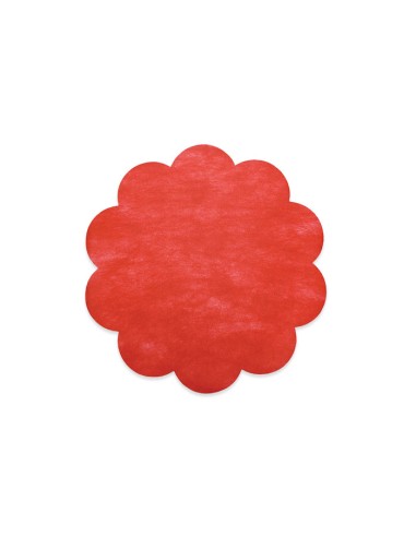 20 MARGHERITE IN TNT 35 CM.ROSSE - L'Officina delle feste
