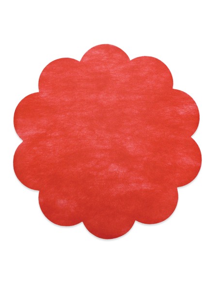 20 MARGHERITE IN TNT 55 CM. ROSSA - L'Officina delle feste