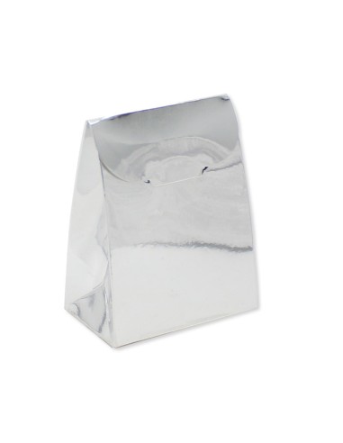 25 Scatoline portaconfetti Sacchetto in carta 6 x 8 x 3,5 cm