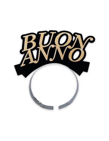 4 FRONTINI IN CARTA BUON ANNO - L'Officina delle feste