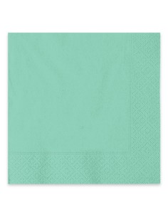 40 TOVAGLIOLI 33X33 ECOLOR 2 VELI ACQUA MARINA - L'Officina 2