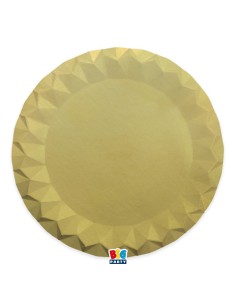 5 SOTTOPIATTI DIAMANT CM.32 MATT GOLD - L'Officina delle feste 2