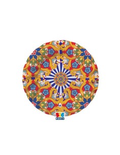 8 PIATTI CM.20 SICILIA - L'Officina delle feste 2