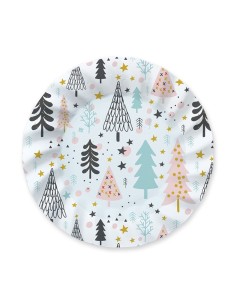 8 Piatti Ø 25 cm Christmas Vibes - L'Officina delle feste 2