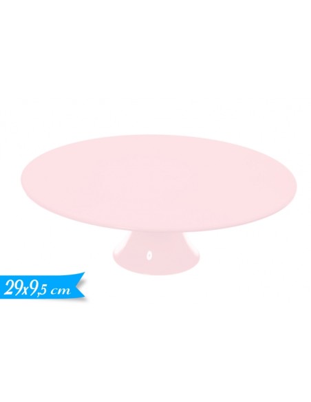 ALZATINA PLASTICA ROSA GRANDE DIAM. 29CM 9,5H CM - L'Officina