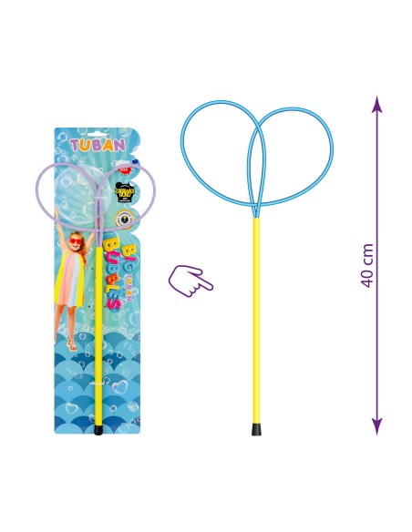 ANELLO BOLLE DI SAPONE BUTTERFLY CM. 40 - L'Officina delle feste