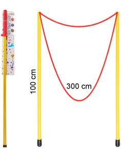 BACCHETTE PROF. BOLLE GIGANTI CM. 100 - L'Officina delle feste 2