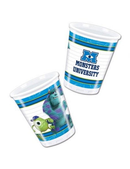 Bicchiere plast. 8 pz Monsters University - L'Officina delle Bicchiere plast. 8 pz Monsters University - L'Officina delle