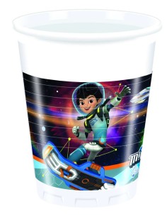 BICCHIERE PLAST. 8PZ MILES DAL FUTURO - L'Officina delle feste 2