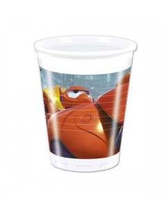 BICCHIERE PLASTICA 200ML Big Hero 6 8PZ - L'Officina delle feste 2