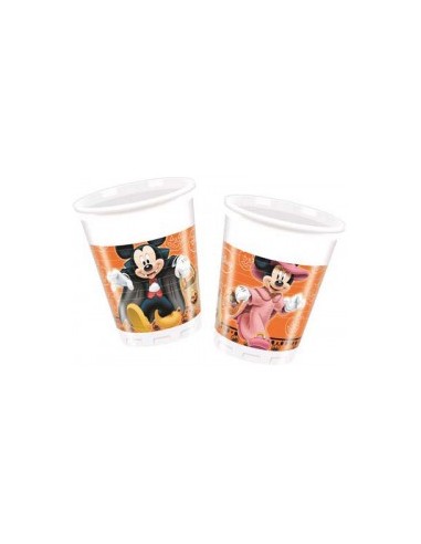 BICCHIERE PZ. 8 MICKEY HALLOWEEN - L'Officina delle feste