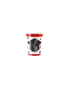 BICCHIERI 250CC CAPPELLO LAUREA 8PZ - L'Officina delle feste 2