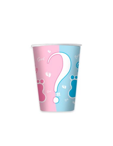 BICCHIERI BABY BOY OR GIRL? CC.200 PZ. 8 - L'Officina delle