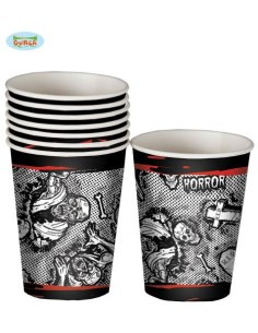 BICCHIERI HALLOWEEN ZOMBIE PZ. 8 - L'Officina delle feste 2