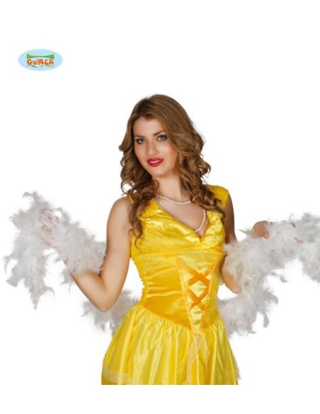 BOA PIUME BIANCHE 1,80 MTS.40GR - L'Officina delle feste