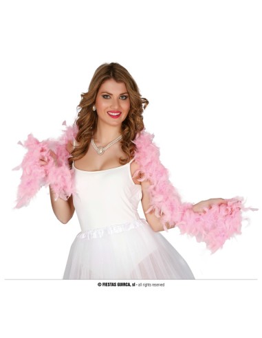 BOA PIUME ROSA 1,80 MT 40 GRAMMI - L'Officina delle feste