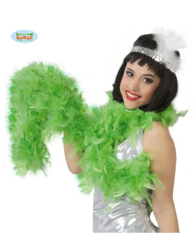 BOA PIUME VERDE1,80 MTS. (40 GRAMMI) - L'Officina delle feste