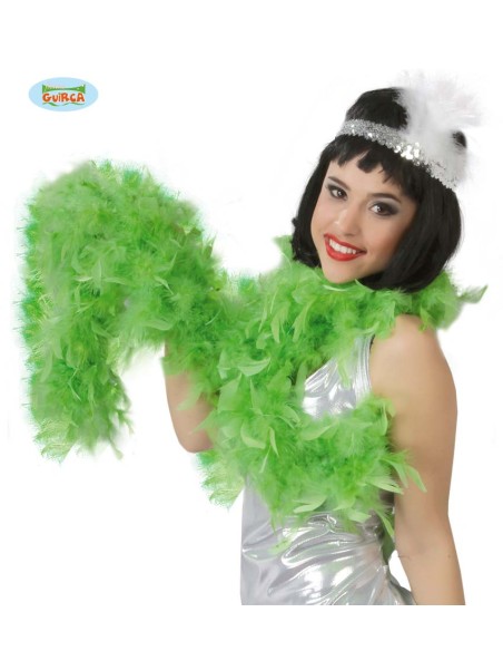 BOA PIUME VERDE1,80 MTS. (40 GRAMMI) - L'Officina delle feste