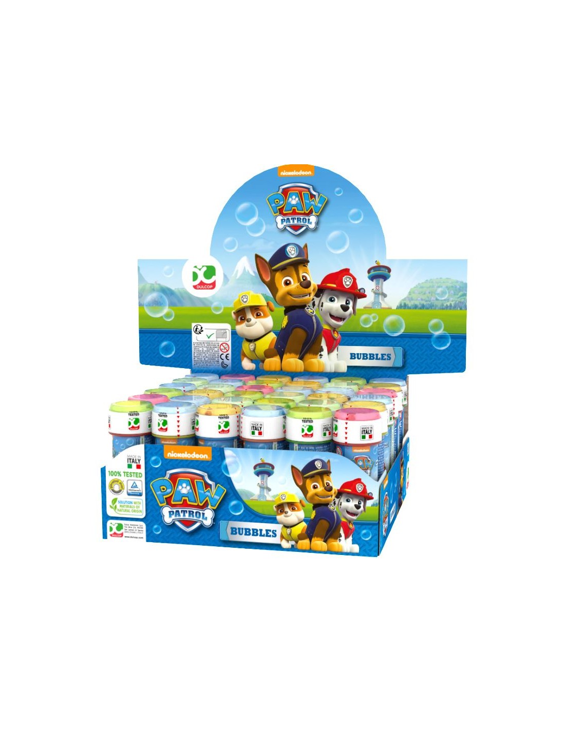 BOLLE DI SAPONE PAW PATROL 36PZ