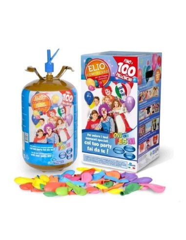 BOMBOLA ELIO X 100 PALLONI DA 9" 13,7 LT - L'Officina delle