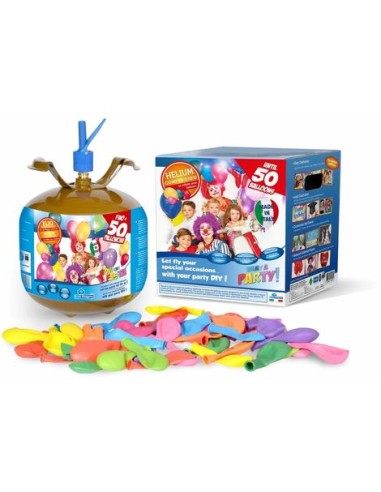 BOMBOLA ELIO X 50 PALLONI DA 9" 6,9 LT + 50 PALLONI IN LATTICE